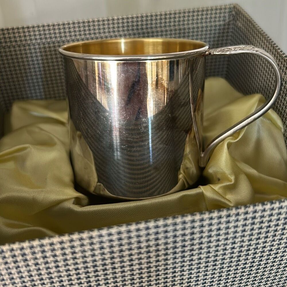 Vintage Oneida Silver Plate Baby Cup